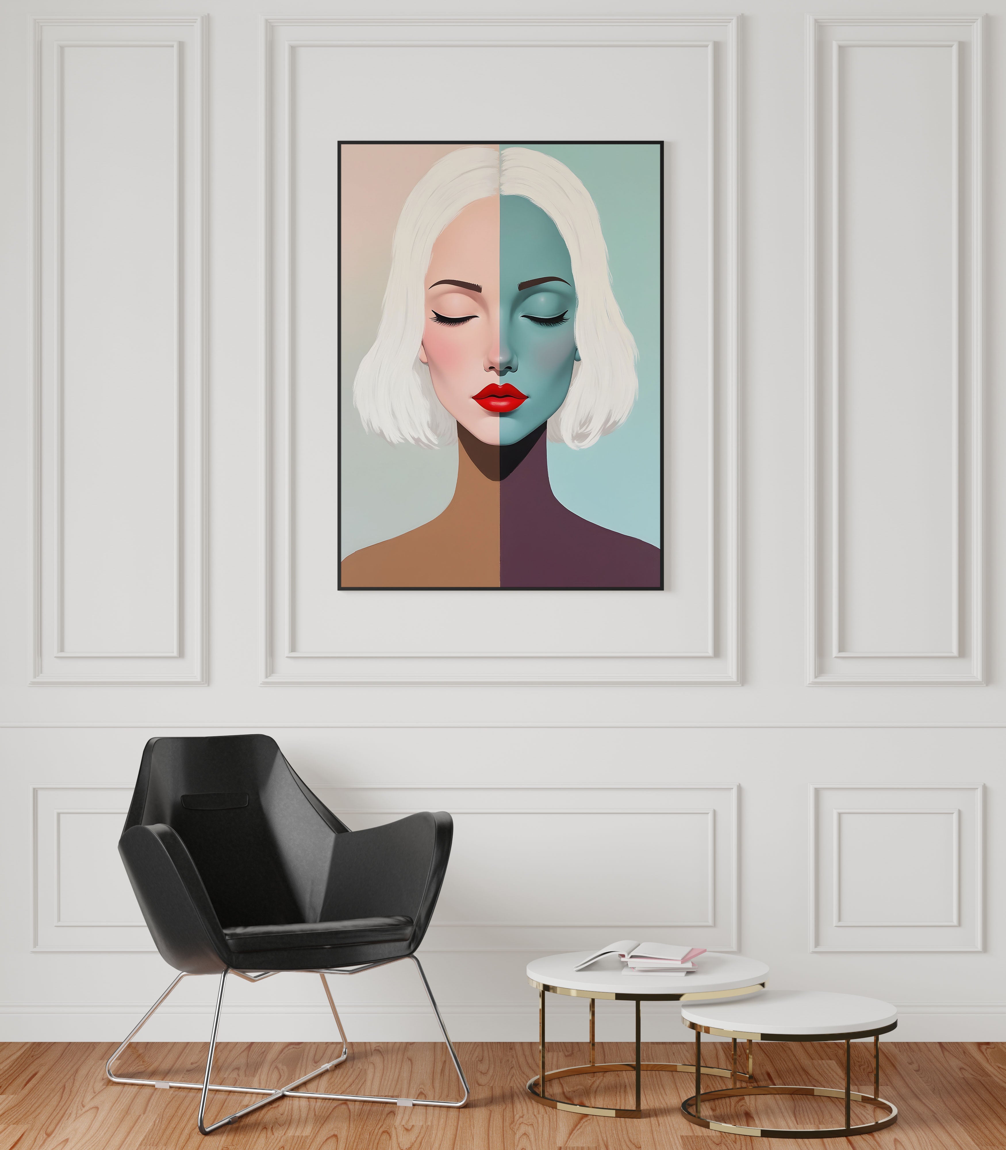 Duality | Conceptual Portrait of Inner Contrast