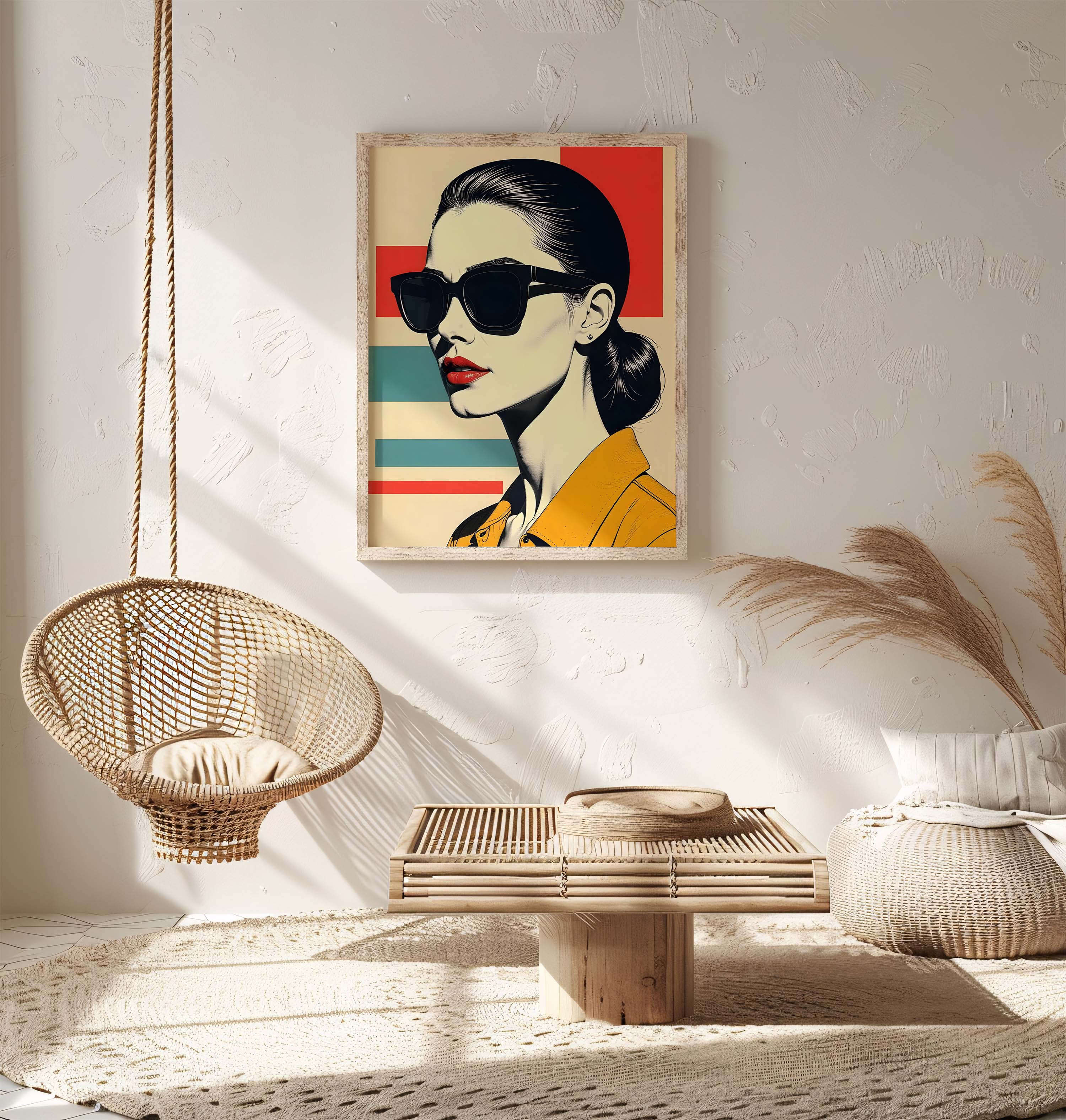 Bold Vision | Modern Pop Art Portrait