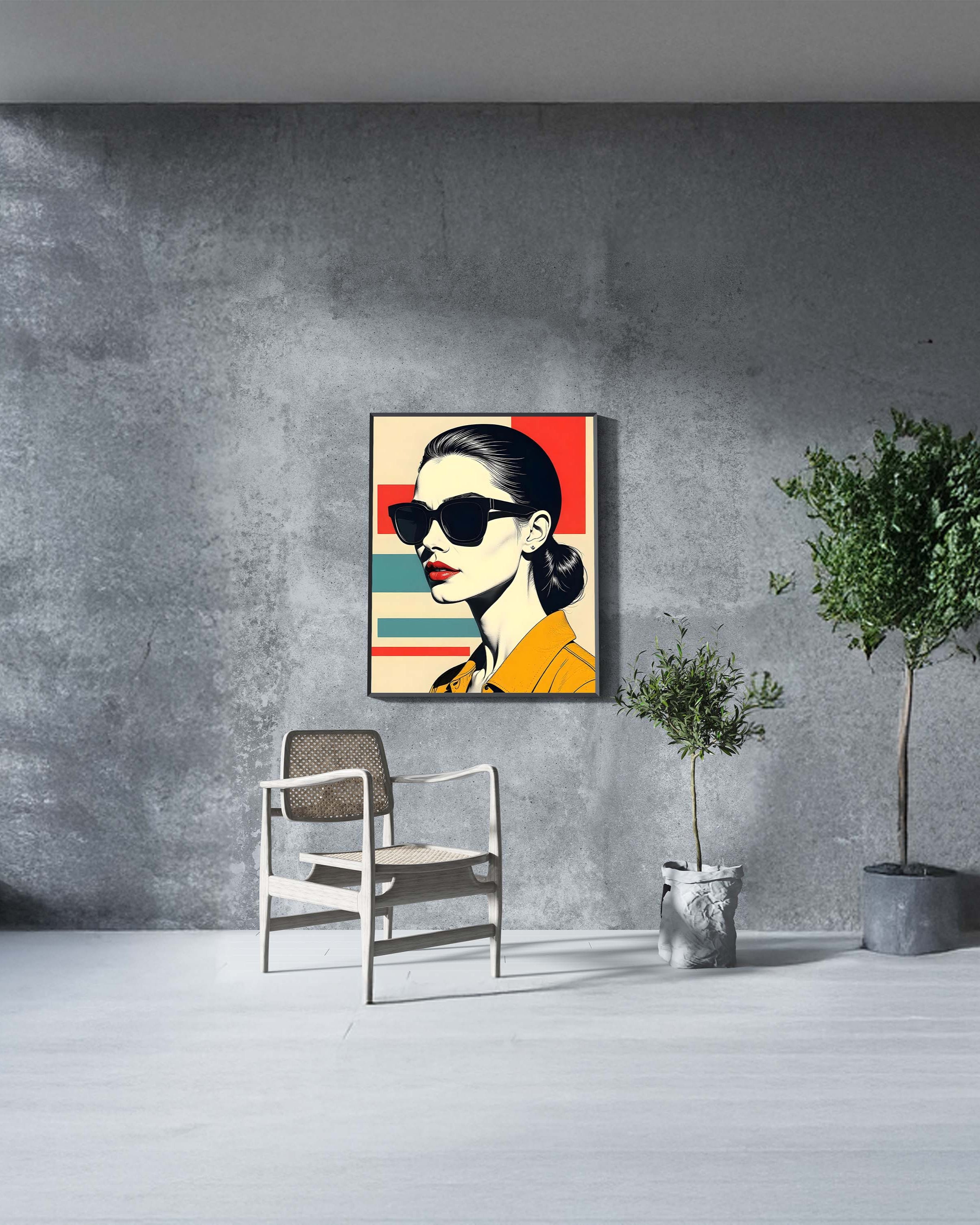 Bold Vision | Modern Pop Art Portrait