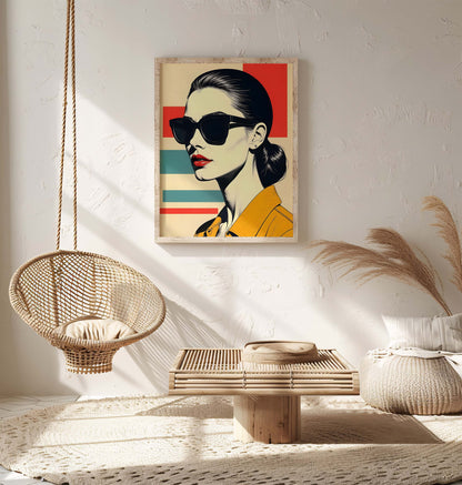 Bold Vision | Modern Pop Art Portrait