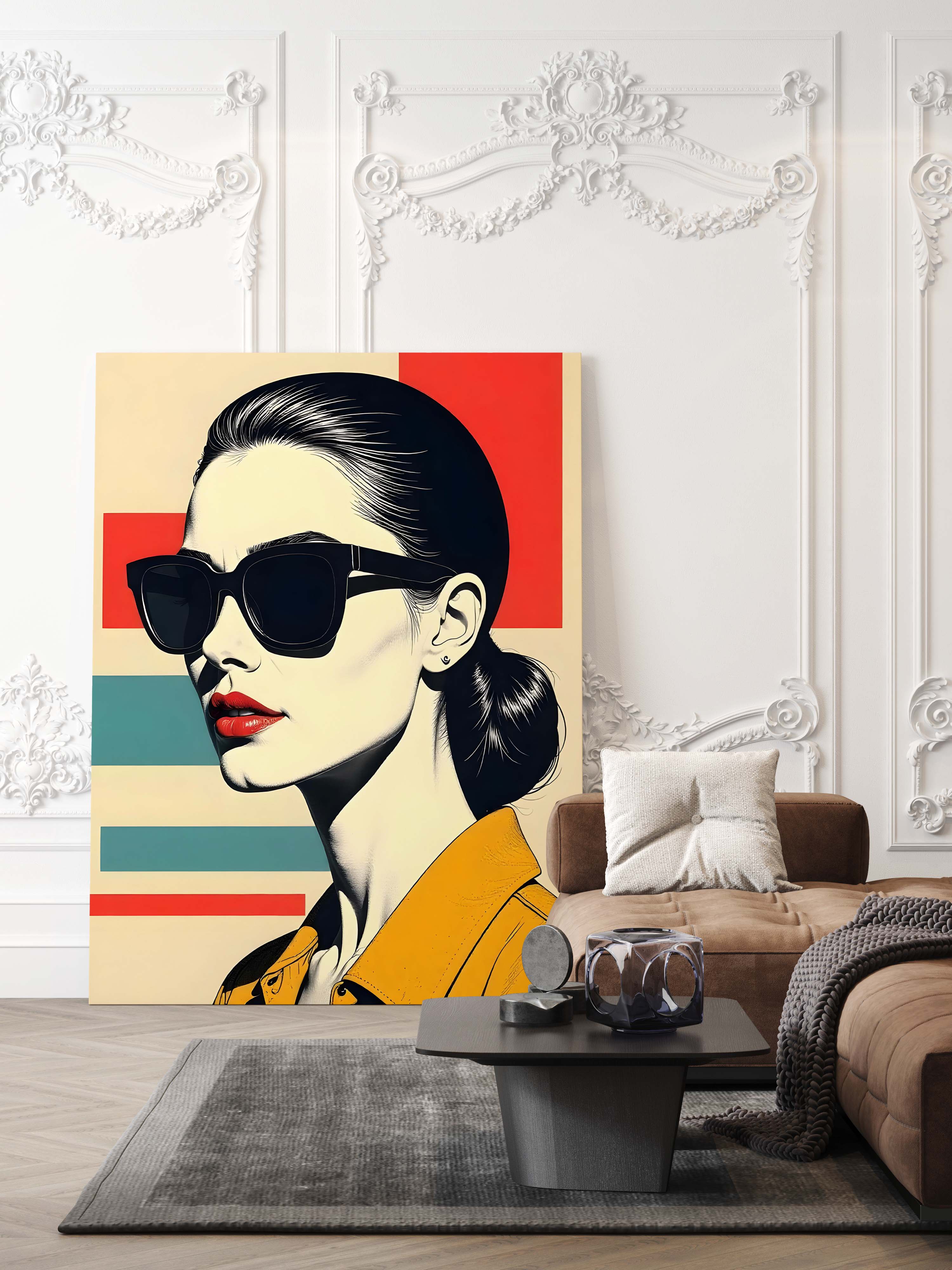 Bold Vision | Modern Pop Art Portrait