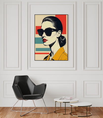 Bold Vision | Modern Pop Art Portrait